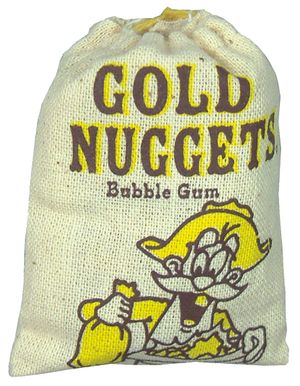 JoJo Gold Nuggets B/Gum 50g