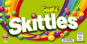 Skittles Sours 45g BOX