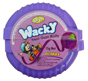 JoJo Wacky Tape Gum Grape 15g