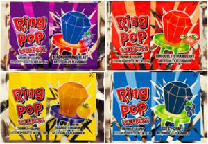 Bazooka Candy Ring Pop Original 14g