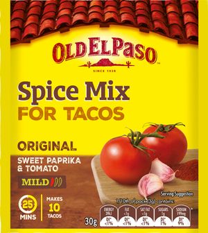 OEP Taco Seasoning Mix 30g