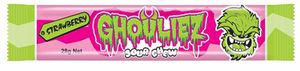 Ghouliez Sour Chews S/berry 28g