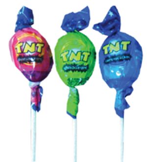 TNT Sour Lollipop 17g