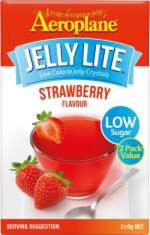 Aeroplane Lite Jelly Strawberry 2x9g
