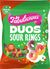 RJs Fabul Duos Sour Gummy Rings 180g_26068