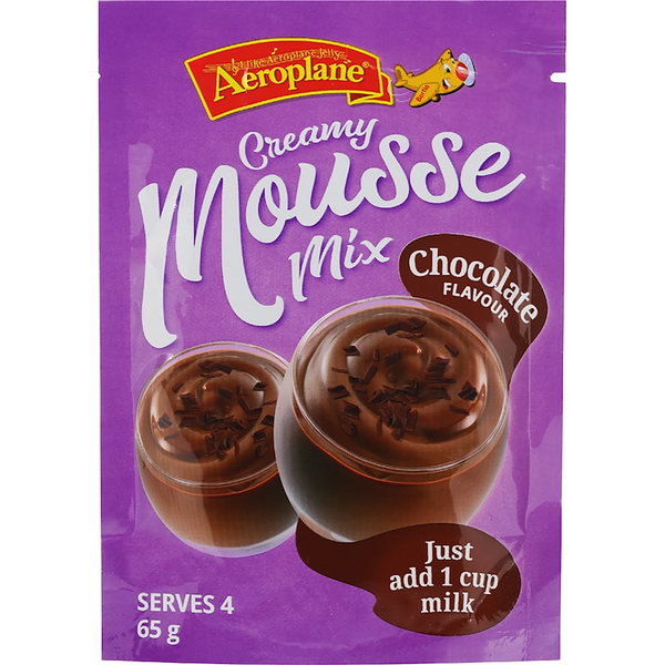 Aeroplane Mousse Chocolate 65g