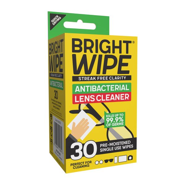 Brightwipe Lens Cleaner 30pce