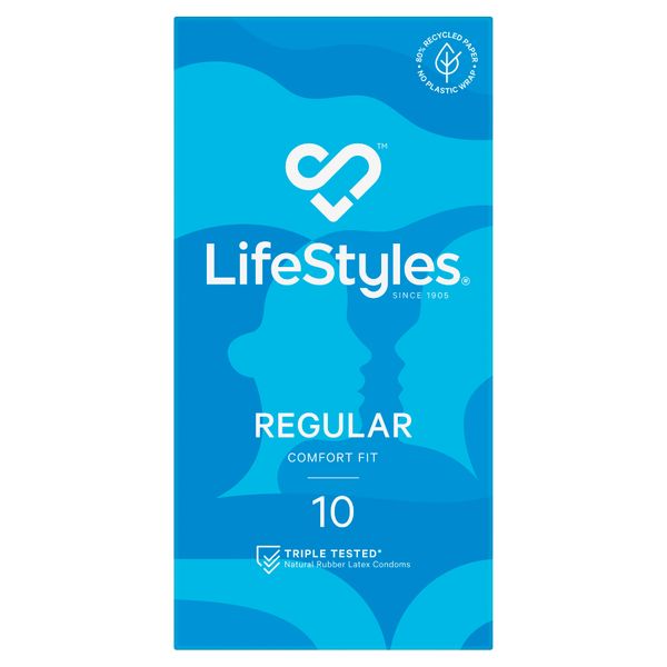 Lifestyle Regular Condoms 10pk