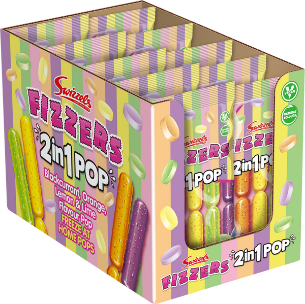 CTC Swizzels Fizzers 2 in 1 Ice Pops