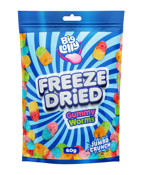 CTC BL Freeze Dried Gummy Worms 60g