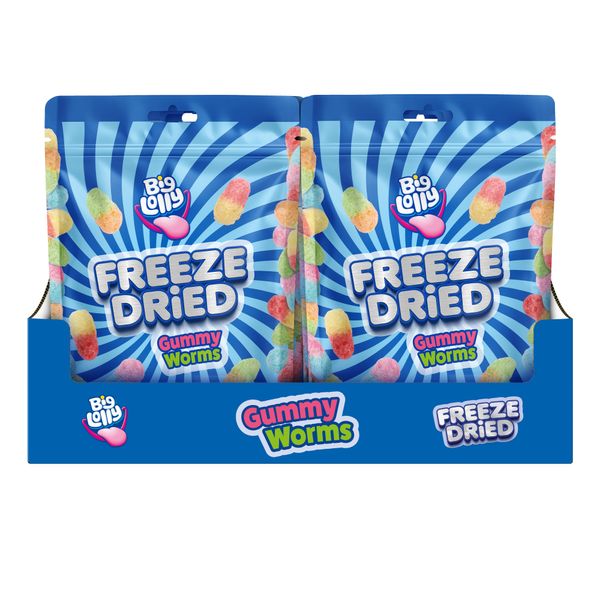 CTC BL Freeze Dried Gummy Worms 60g