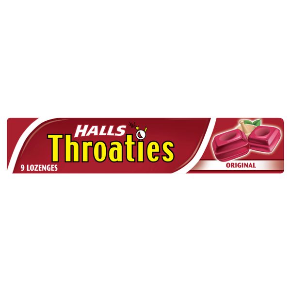 Halls Throaties Original Stickpack 34g