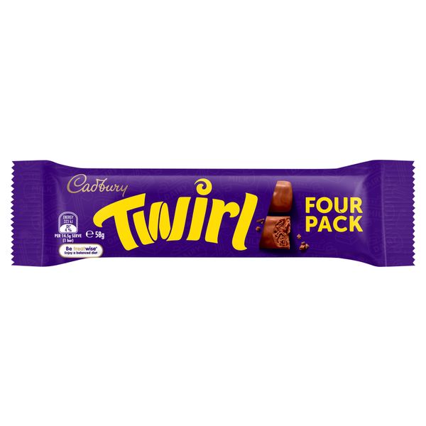 Cadbury Twirl Twin Bar 58g