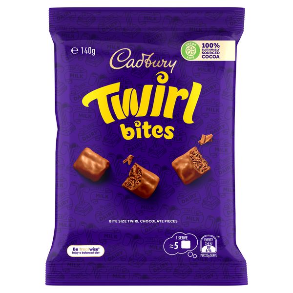 Cadbury Twirl Bites 140g