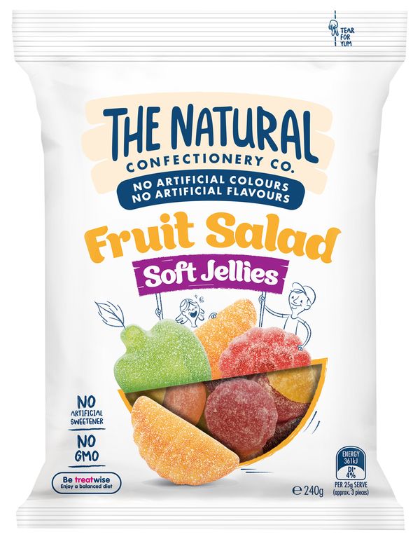 TNCC Fruit Salad Soft Jellies 220g