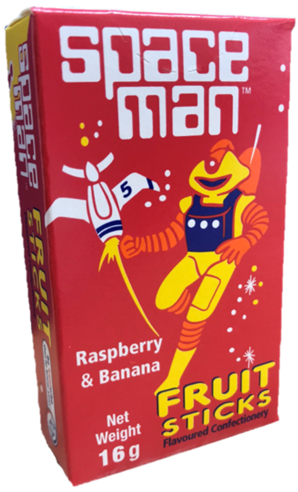 Carousel Fruit Spaceman Sticks 16g