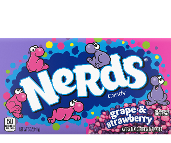 Nerds Grape & Strawberry Theatre Box 141g