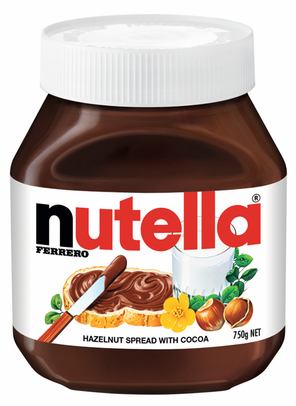 Nutella H/nut Spread Jar 750g