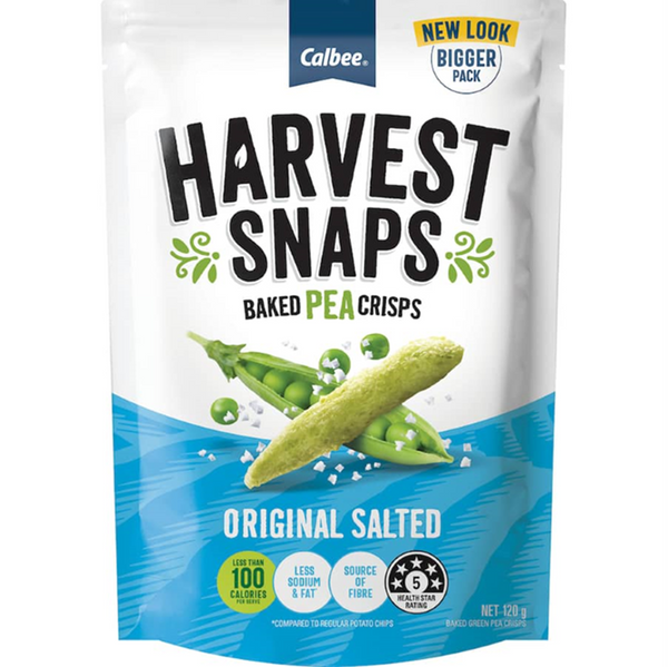 Calbee Harvest Snaps Salt & Vinegar 120g