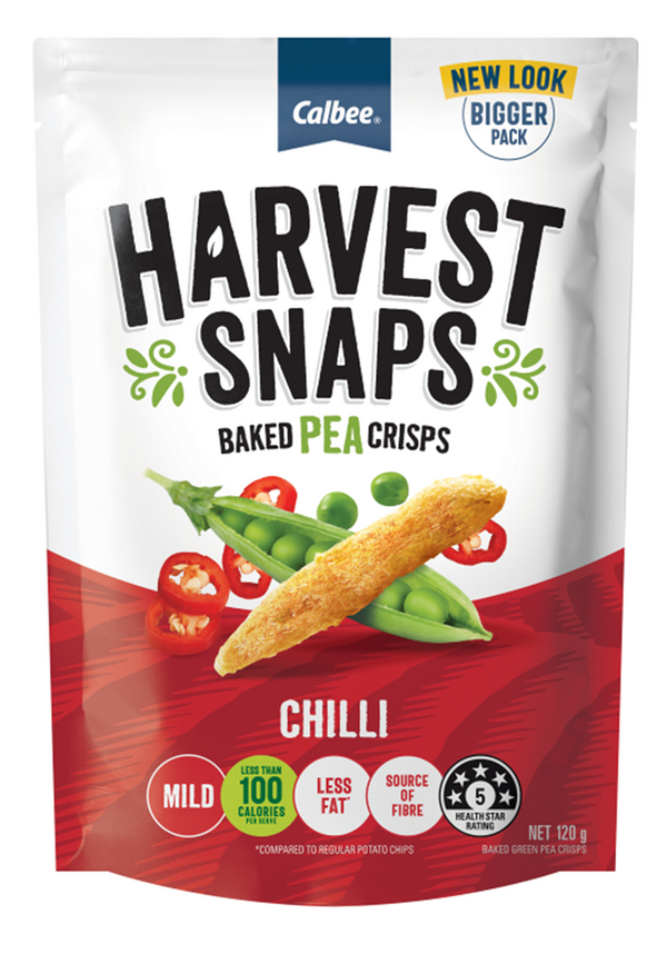 Calbee Harvest Snaps Chilli 120g