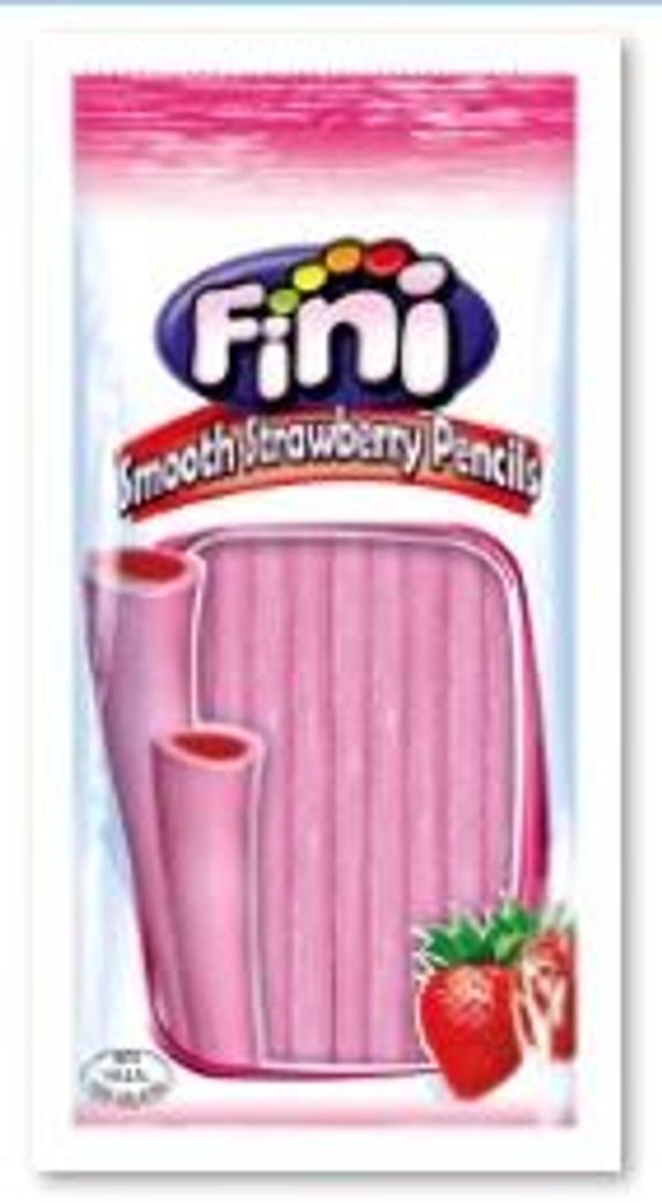 Fini Smooth Pencil Strawberry Bag 100g