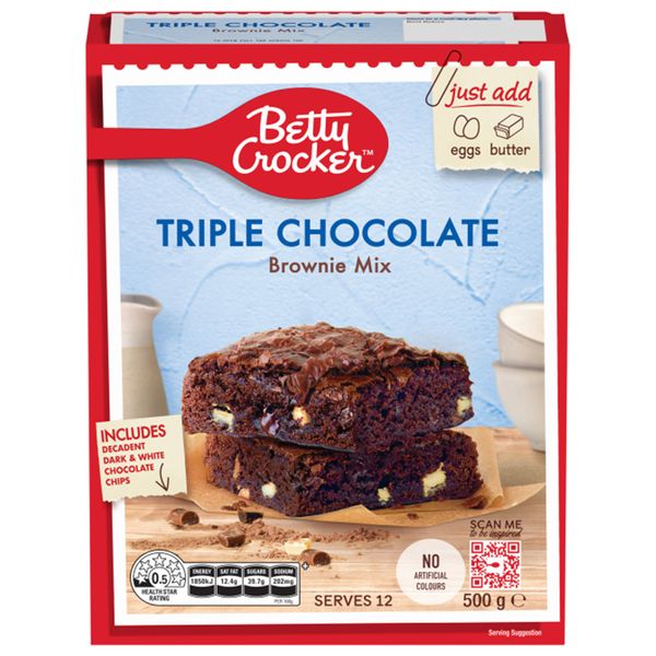 BC Brownie Mix Triple Chocolate 500g