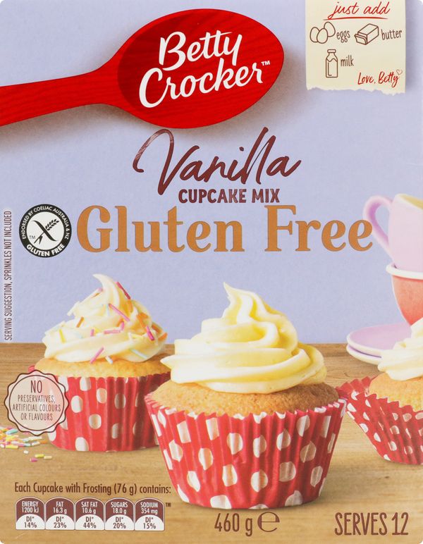BC Gluten Free Vanilla Cupcake 460g