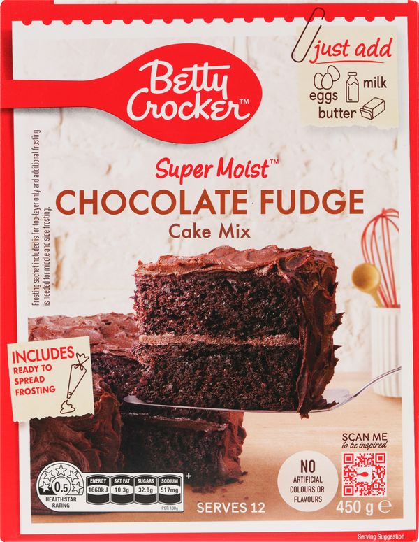 BC Cake Mix Chocolate Fudge 450g