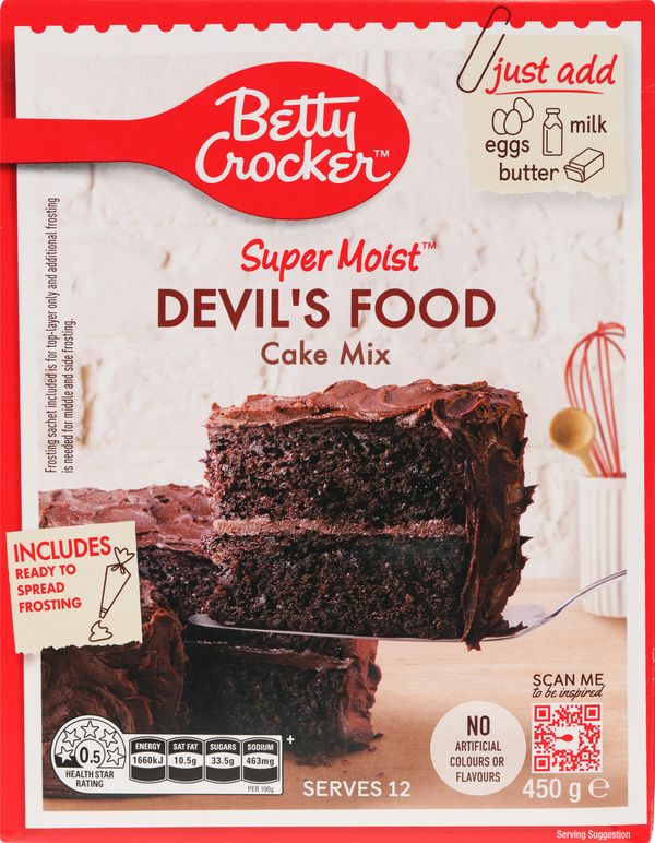 BC Cake Mix Devils Food 450g