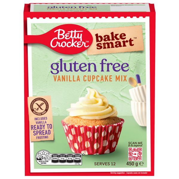 BC Cupcake Mix Vanilla G/F 460g