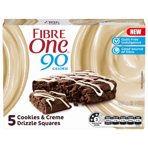 FO Squares Cookies & Cream 5u 120g