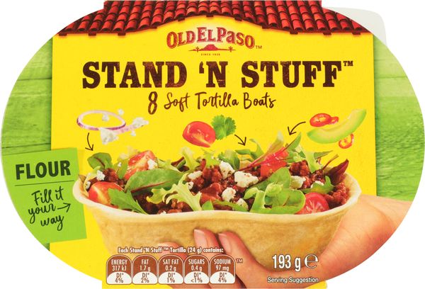 Old El Paso Stand 'N Stuff Tortilla 193g