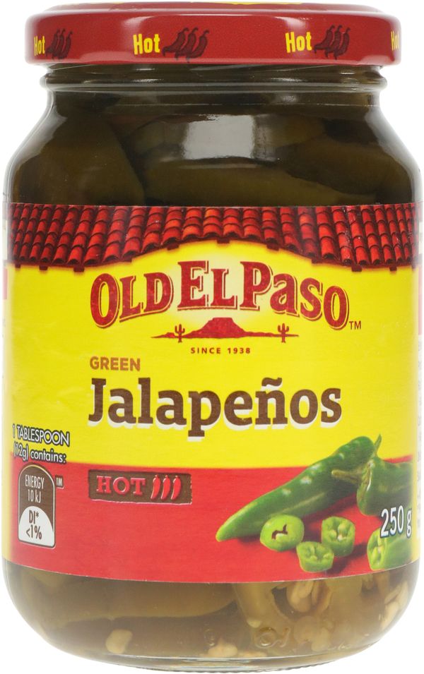 OEP Pickled Sliced Jalapenos 250g
