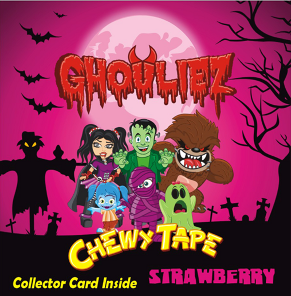 Ghouliez Chewy Tape Strawberry 85g