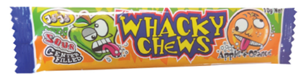 JoJo Whacky Chews Apple Orange 10g