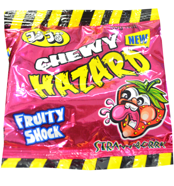 JoJo Chewy Hazard Strawberry 50g