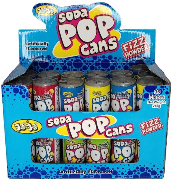 JoJo Soda Pop Cans 6g