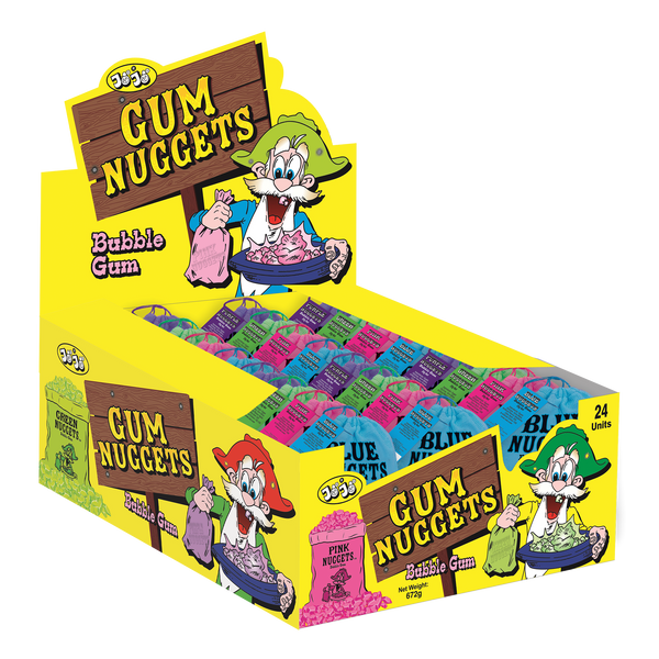 JoJo Gum Nuggets Assorted 28g