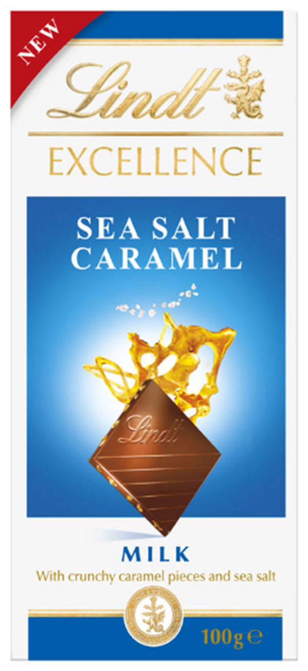 Lindt Excellence Milk Sea Salt 100g