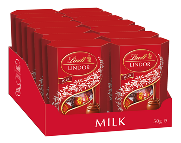 Lindt Lindor Milk Mini Cornet 50g 1584