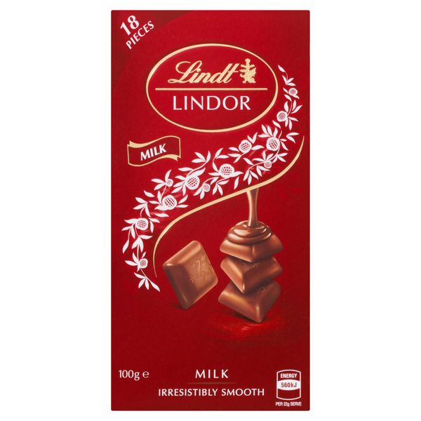 Lindt Lindor Blocks Milk 100g