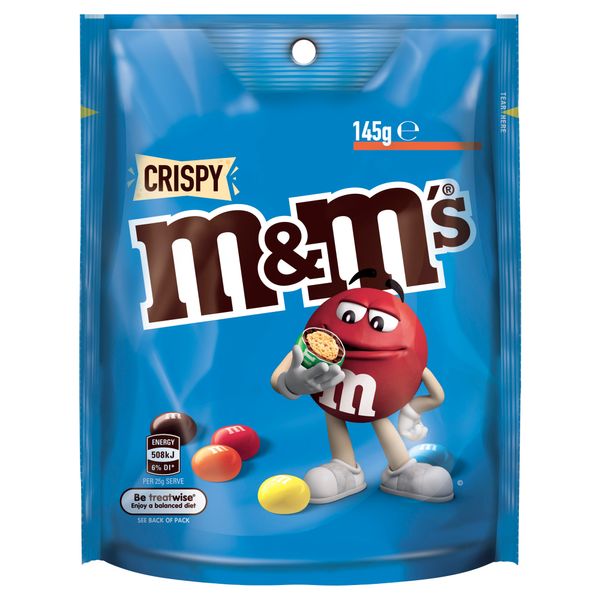 Mars M&Ms Crispy Bag 145g