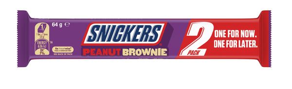 Marnz Snickers Peanut Brownie 64g 2pak