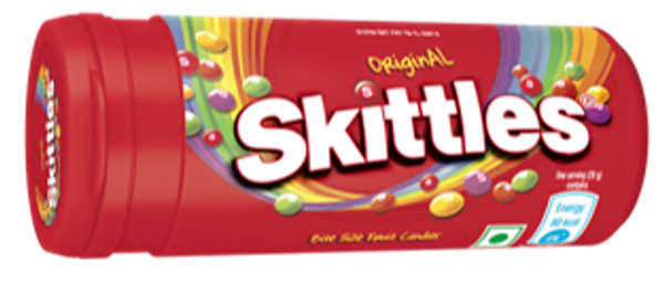 MarsNZ Skittles Tube Fruits 30g