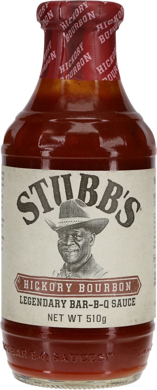 Stubbs BBQ Hickory Bourbon 510g