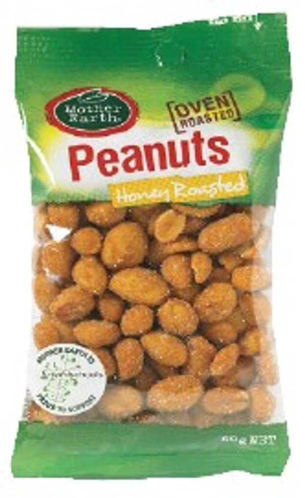 Mother Earth Honey Roast Peanuts 60g