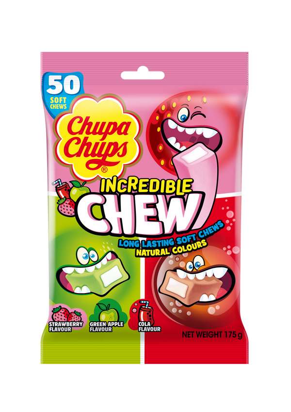 Chupa Chups Incredible Chew Bag 175g