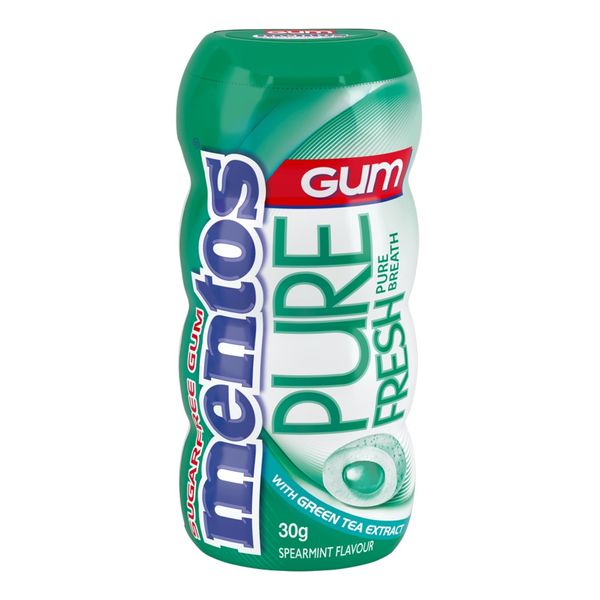 Mentos Pure Fresh Spearmint Bottle 30g