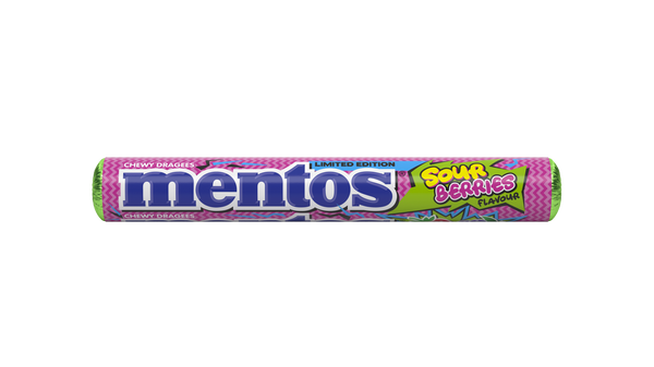 Mentos Sour Berries Roll 37.g