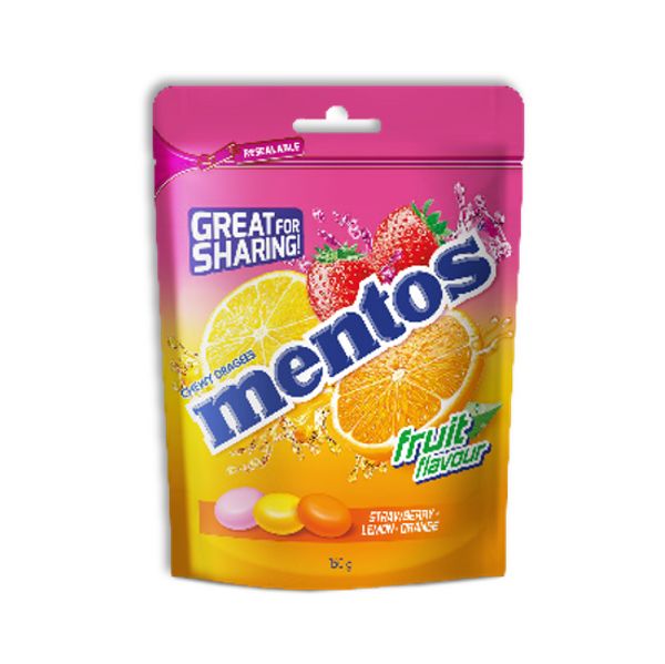 Mentos Share Bag Fruit 150g